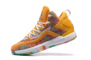 Adidas John Wall 2 Boost Primeknit Jaune Multicolore