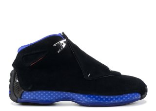 Air Jordan 18 Retro "2018 Release" Noir Bleu (aa2494-007)