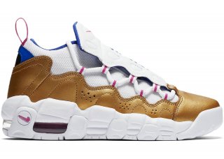 Air More Money "Peanut Butter & Jelly" (Gs) Blanc Or (ah5215-101)