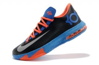 Nike KD VI 6 "Okc Away" Noir Orange Bleu (599424-004)