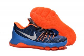 Nike KD VIII 8 Orange Bleu Noir