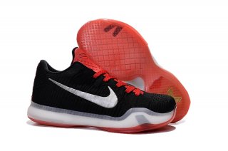 Nike Kobe X 10 Elite Low Noir Rouge