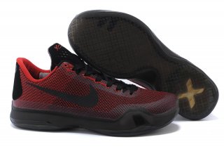 Nike Kobe X 10 Rouge Noir