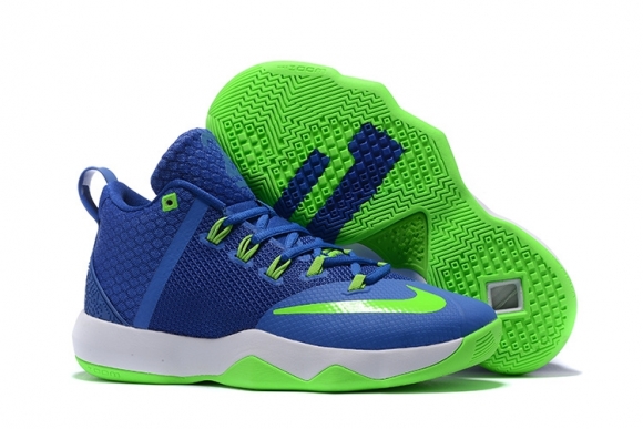 Nike Lebron Ambassador IX 9 Bleu Vert