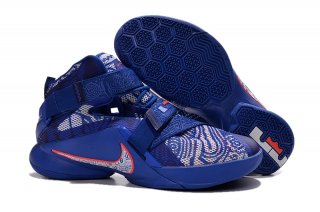 Nike Lebron Soldier IX 9 "Freegums" Bleu Rouge