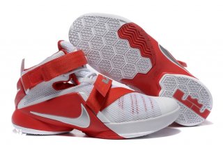 Nike Lebron Soldier IX 9 Rouge Blanc