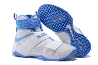 Nike Lebron Soldier X 10 Blanc Bleu