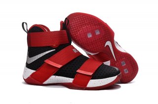 Nike Lebron Soldier X 10 Noir Rouge Argent