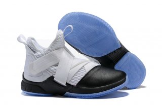 Nike Lebron Soldier XII 12 "Black Toe" Blanc Noir
