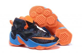 Nike Lebron XIII 13 Noir Bleu Orange