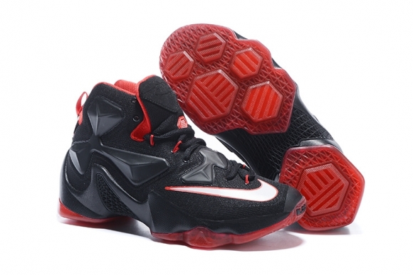 Nike Lebron XIII 13 Noir Rouge Blanc
