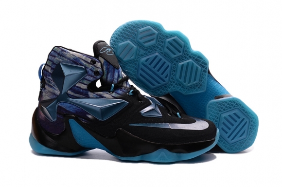 Nike Lebron XIII 13 "Summit Lake Hornets" Noir Bleu