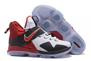 Nike Lebron XIV 14 Blanc Rouge Noir