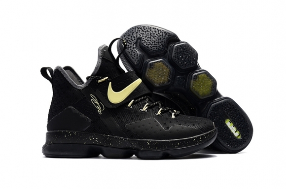 Nike Lebron XIV 14 Noir Or
