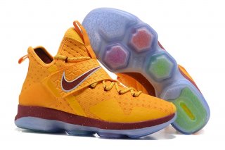 Nike Lebron XIV 14 Orange Rouge