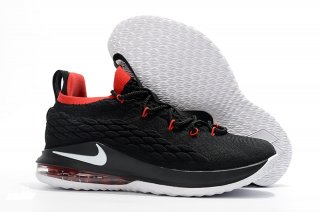 Nike Lebron XV 15 Low Noir Blanc Rouge
