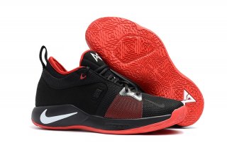 Nike PG 2 Noir Rouge Blanc