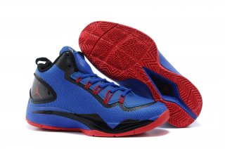 Jordan Super Fly 2 Po X Bleu Rouge