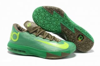 Nike KD 6 Vert Marron