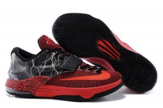 Nike KD 7 Gris Noir Rouge