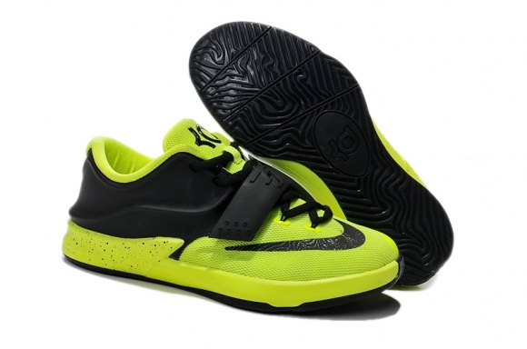 Nike KD 7 Noir Vert Enfant