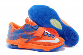 Nike KD 7 Orange Bleu