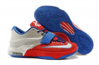 Nike KD 7 Rouge Gris Bleu