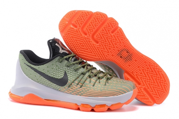 Nike KD 8 Orange Vert