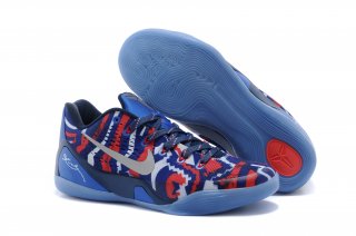 Nike Kobe 9 Elite Bleu Rouge