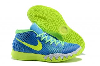 Nike Kyrie Irving 1 Bleu Fluorescent Vert
