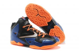 Nike Lebron 11 Bleu Noir Orange