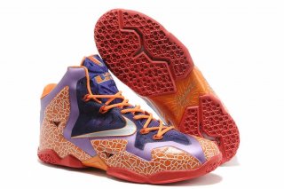 Nike Lebron 11 Orange Pourpre