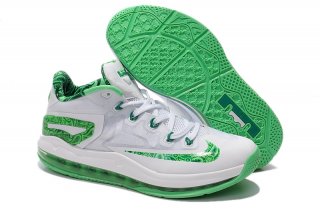 Nike Lebron 11 Vert Blanc