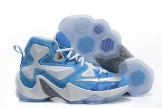 Nike Lebron 13 Bleu Blanc