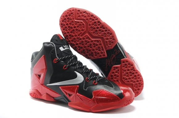 Nike Lebron Noir Rouge Enfant