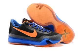 Nike Zoom Kobe 10 Noir Bleu Orange
