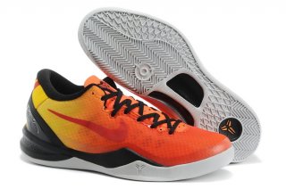 Nike Zoom Kobe 8 Orange Noir