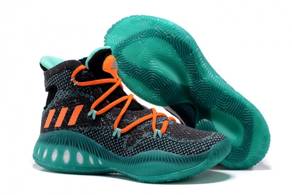 Adidas Crazy Explosive Primeknit Noir Vert Orange