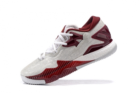 Adidas Crazylight Boost Blanc Rouge