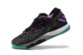 Adidas Crazylight Boost Noir Pourpre Vert