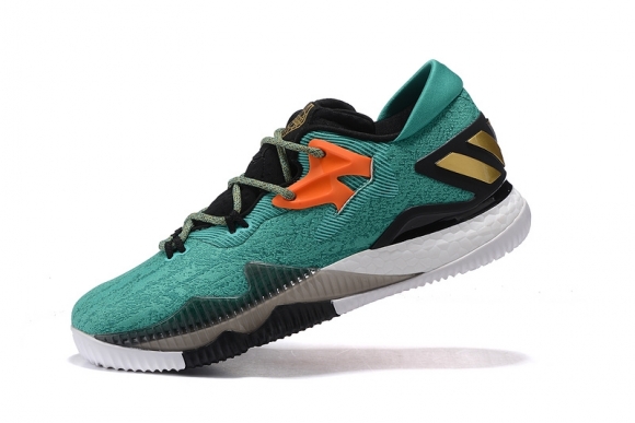 Adidas Crazylight Boost Vert Noir Orange