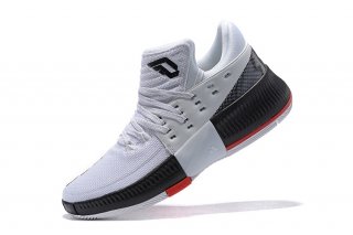 Adidas Damian Lillard III 3 Blanc Noir Rouge (bb8268)