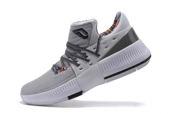 Adidas Damian Lillard III 3 Gris Multicolore