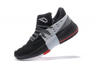 Adidas Damian Lillard III 3 Noir Blanc Rouge
