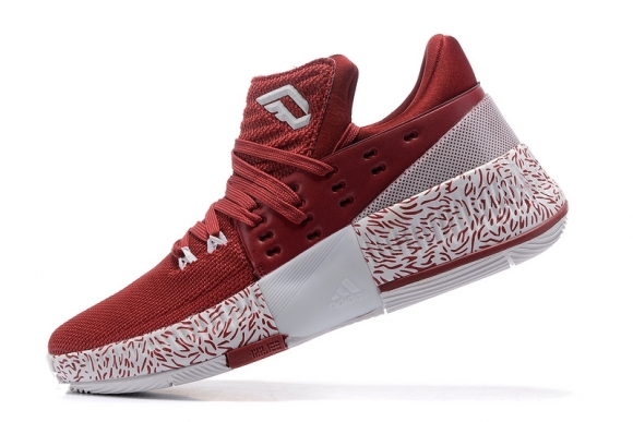 Adidas Damian Lillard III 3 Rouge Blanc