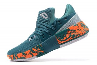 Adidas Damian Lillard III 3 Vert Orange Blanc