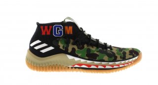 Adidas Damian Lillard IV 4 "A Bathing Ape Camo" Camo (ap9974)