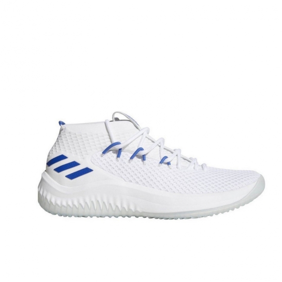 Adidas Damian Lillard IV 4 Blanc Bleu (by3759)