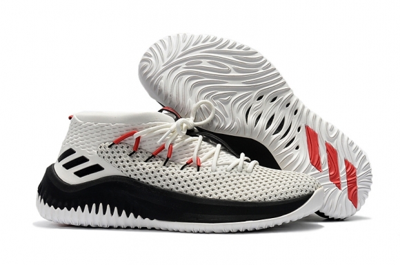 Adidas Damian Lillard IV 4 Blanc Noir Rouge (by3759)