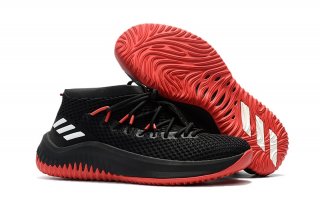 Adidas Damian Lillard IV 4 Noir Rouge